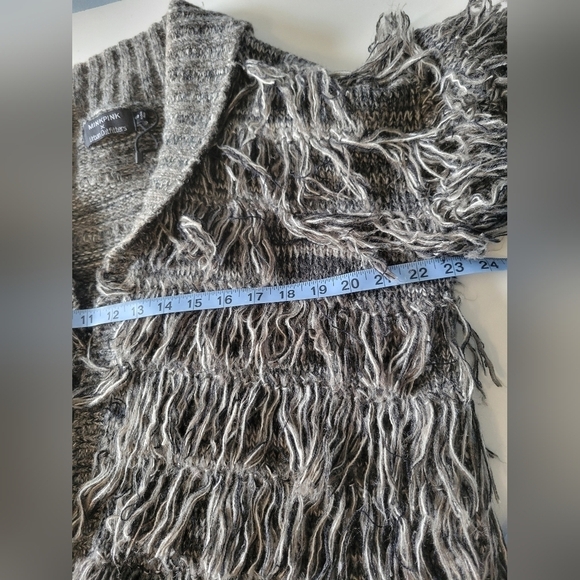 Minkpink X Urban Outfitters Fringe Knit Cardigan Small - Picture 11 of 11